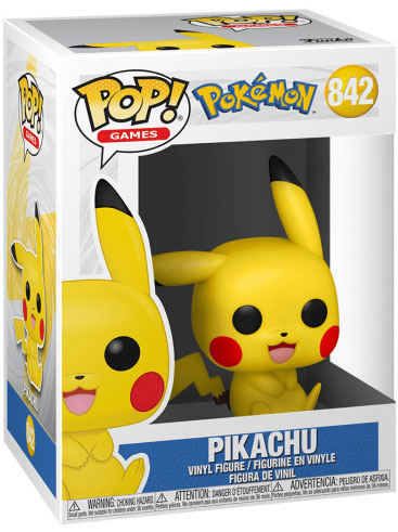 FUNKO POP Pokemon Pikachu Sitting 842
